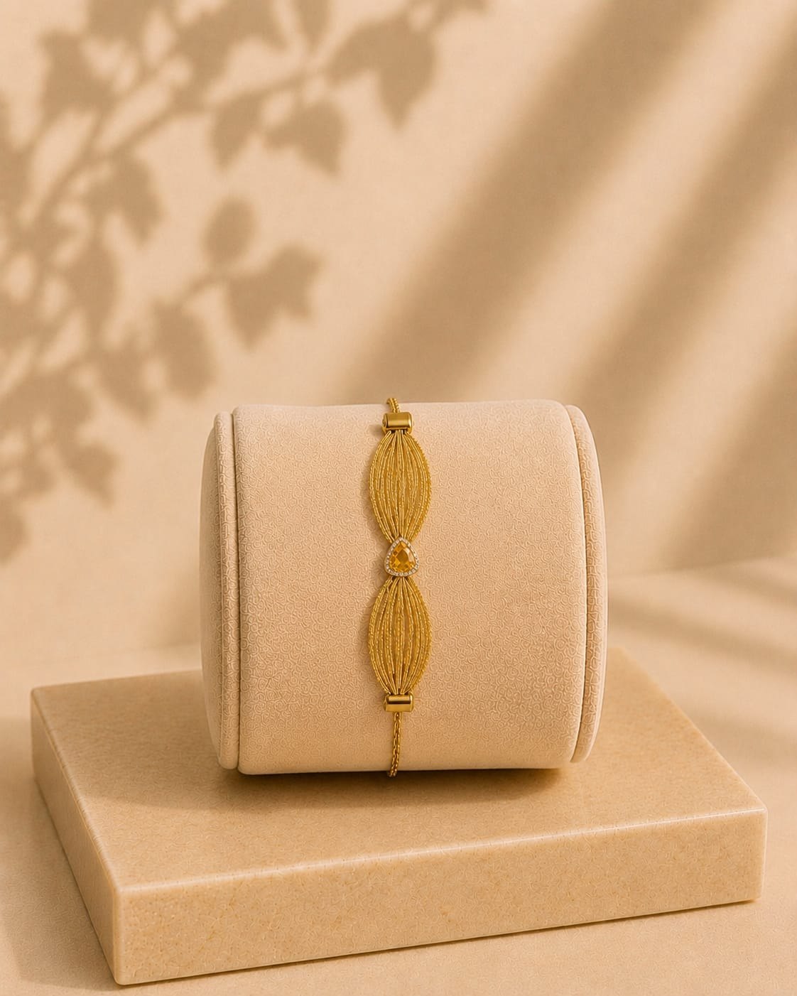 Amber Drop Bracelet — Gold by LUSHÉ