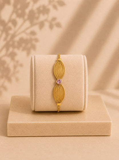 Blush Drop Bracelet — Gold by LUSHÉ