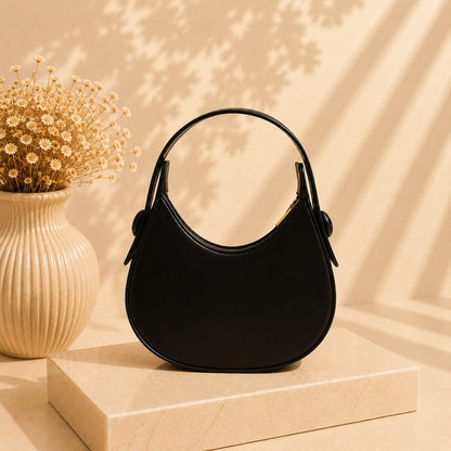 Crescent Bag — Black by LUSHÉ