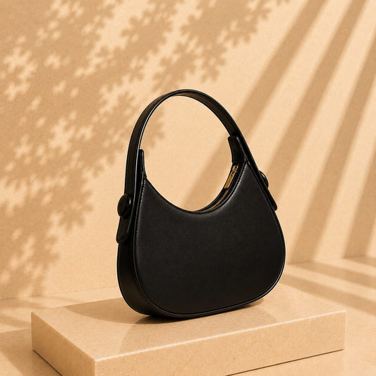 Crescent Bag — Black by LUSHÉ