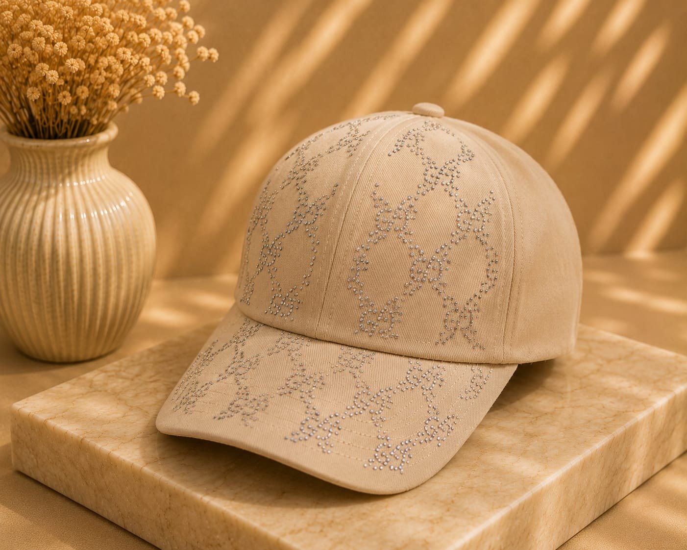 Crystal Lattice Cap — Sand by LUSHÉ