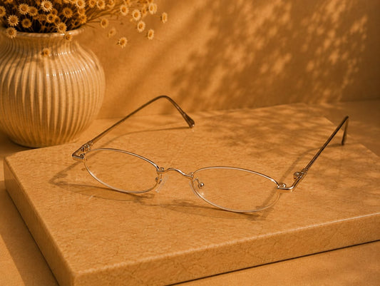 Daylight Oval Sunglasses — Gold by LUSHÉ