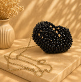 Pearl Barrel Bag — Black