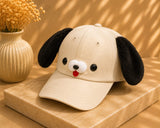 Puppy Ears Cap — Cream
