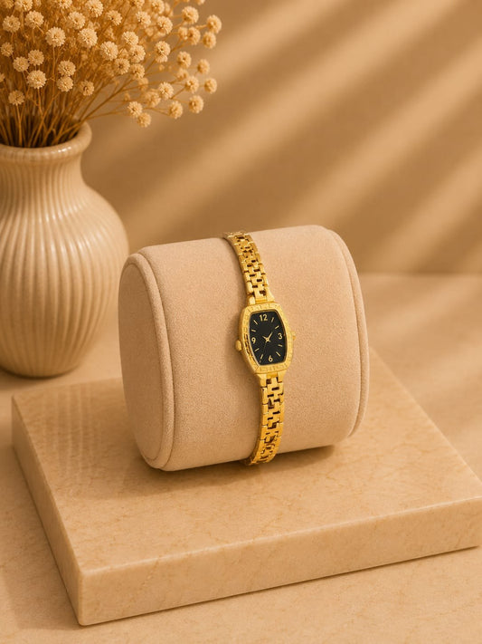 Tonneau Watch — Gold by LUSHÉ